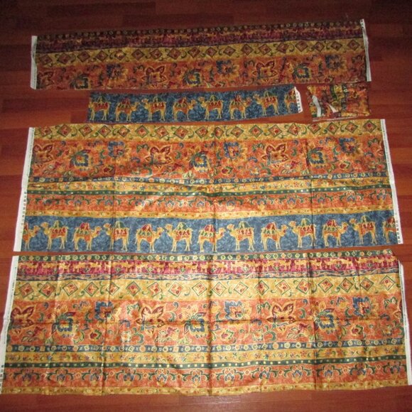 Morrocan Themed Camel Print Chintz - Picture 5 of 7